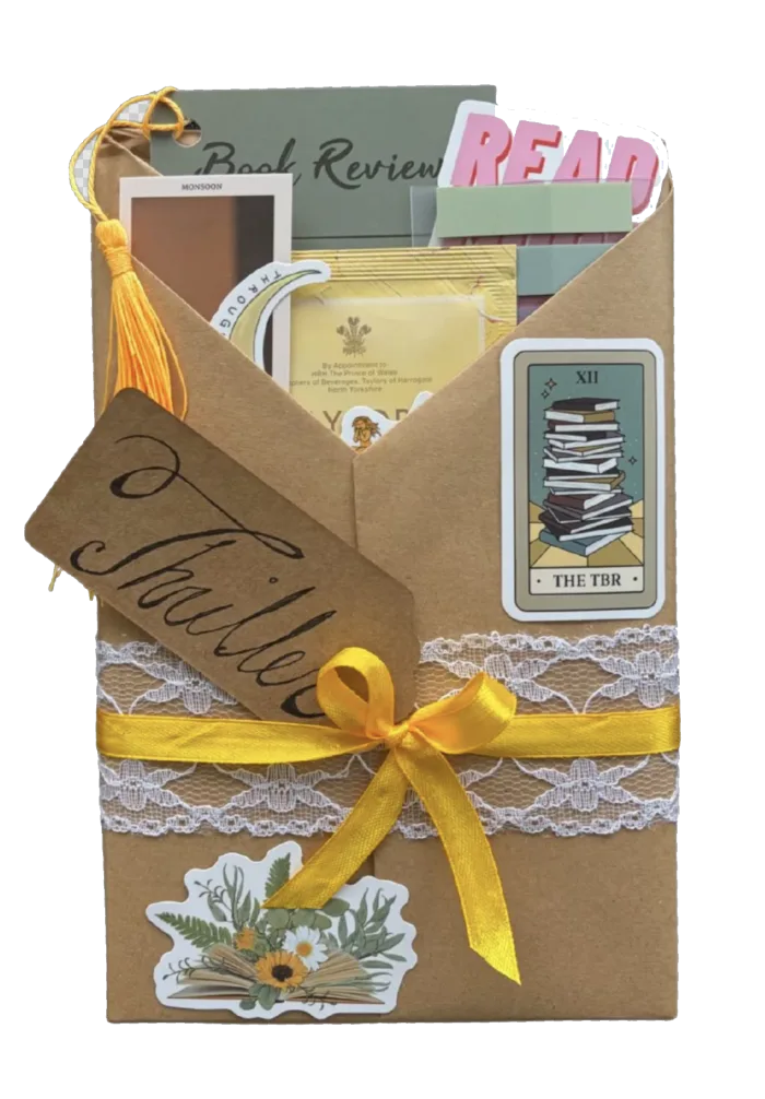 Thriller wrapped book package