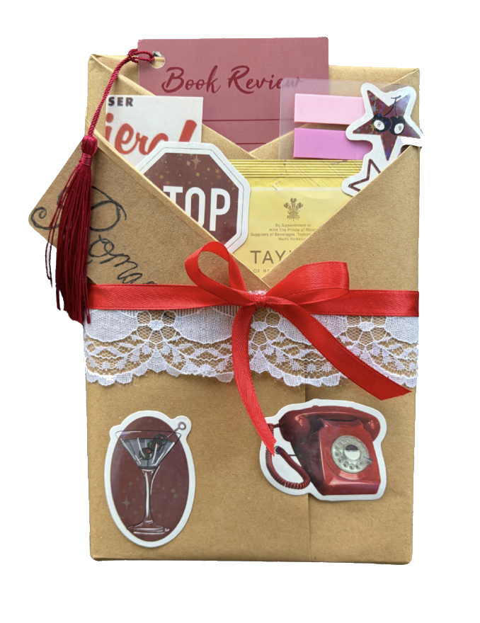 Romance wrapped book package