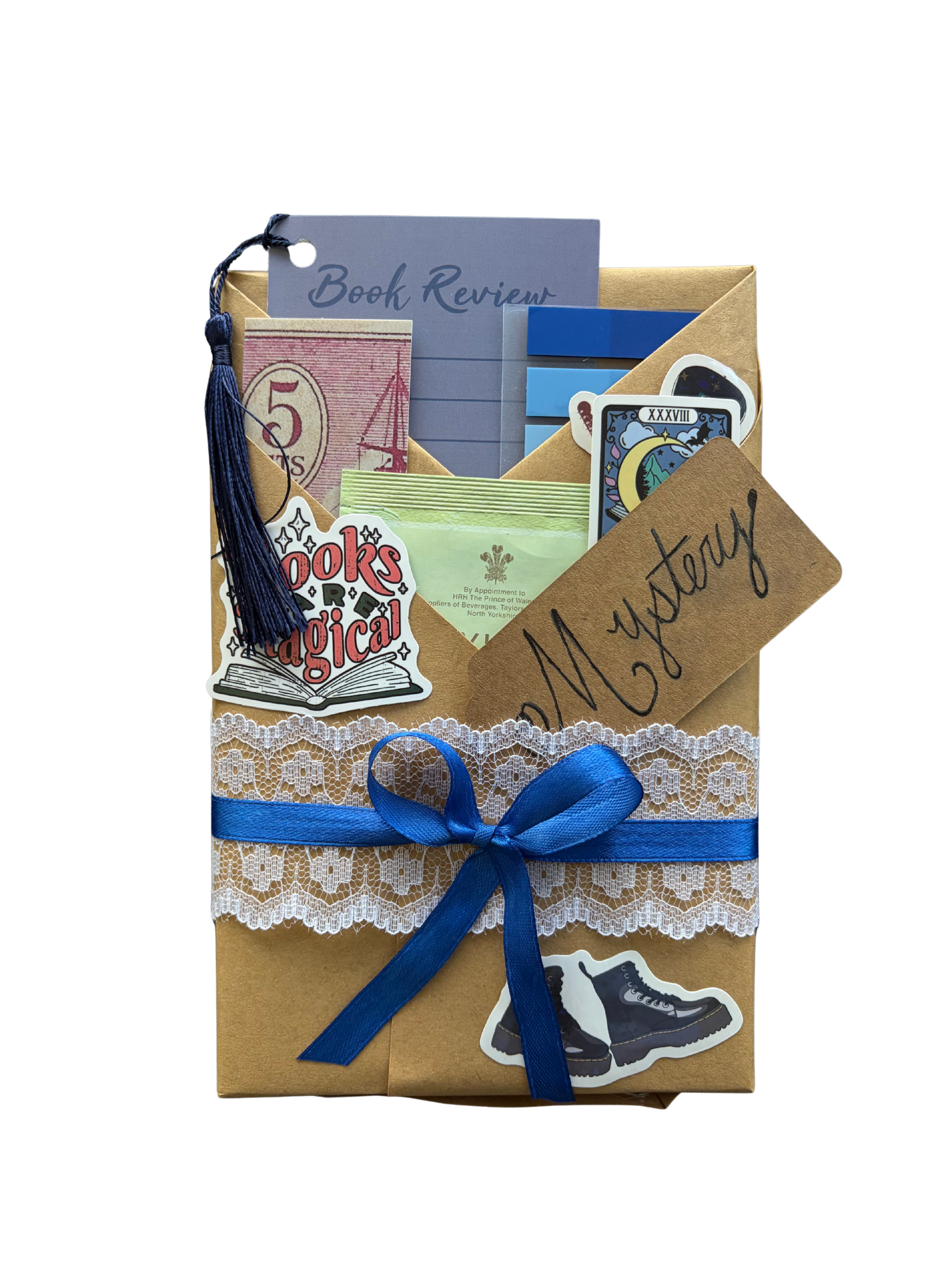 Mystery package cutout