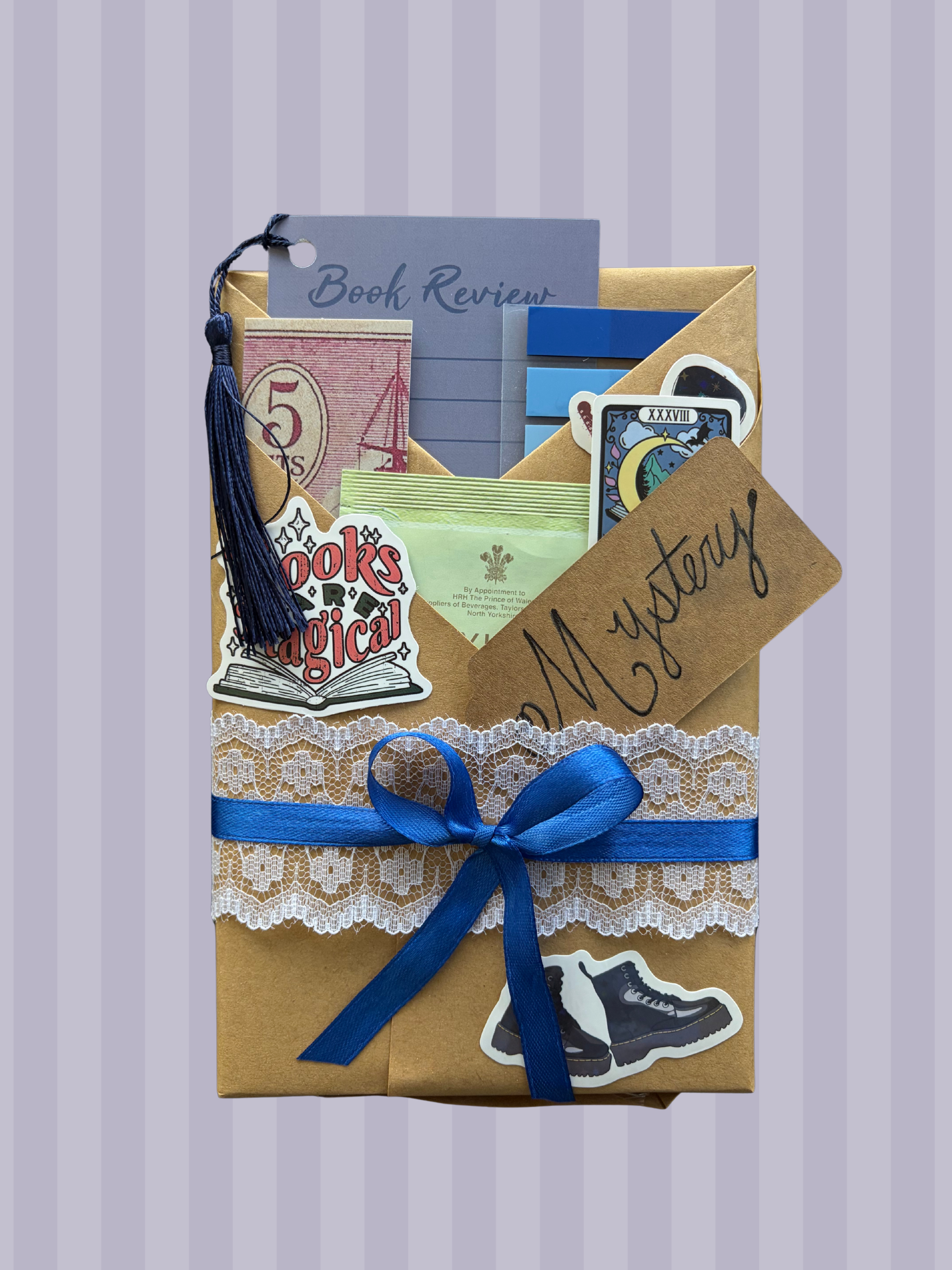 Mystery blind date with a book package
