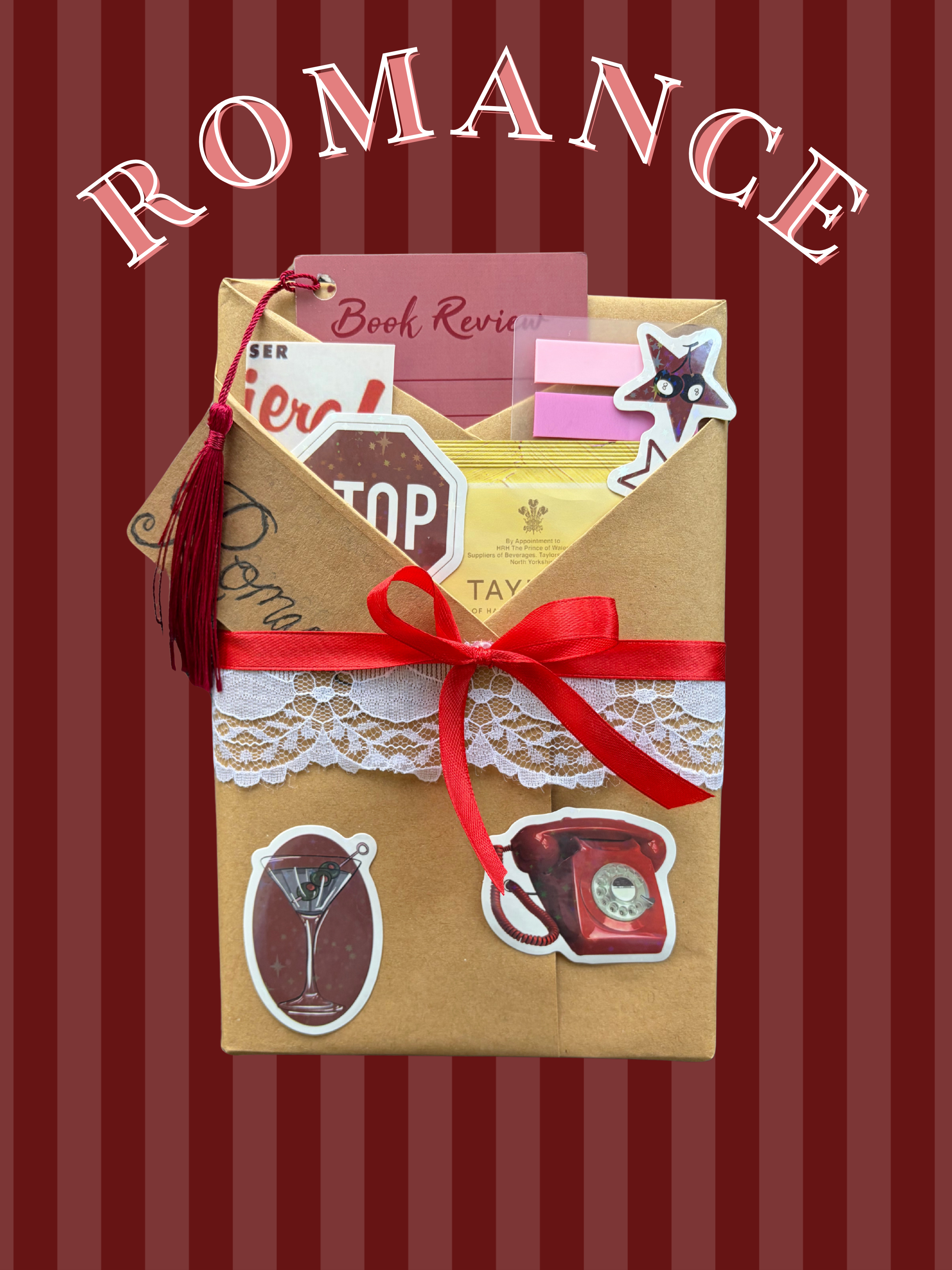 Romance blind date with a book package